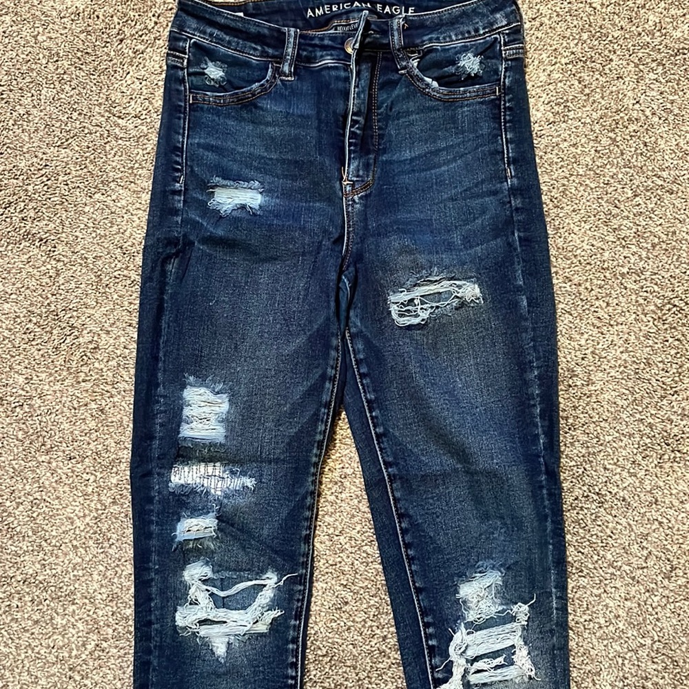 American Eagle Super high rise jeggings